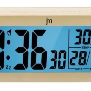 Novità Lowell JD9034-CF Sveglia al quarzo Beige