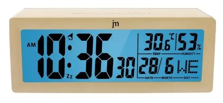 Novità Lowell JD9034-CF Sveglia al quarzo Beige