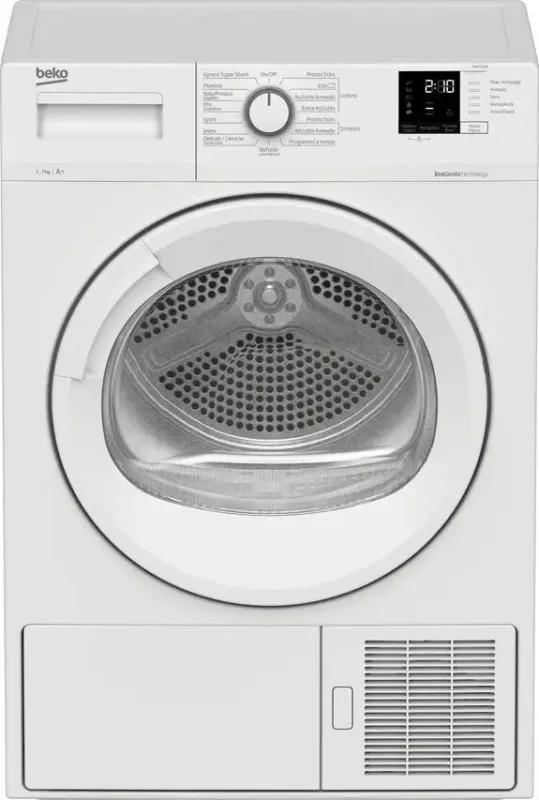 Compra Oggi Stesso Beko DRXS712W asciugatrice Libera installazione Caricamento frontale 7 kg A+ Bianco