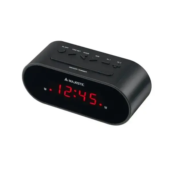 New Majestic SVE-235 Sveglia digitale Nero Super Prezzo
