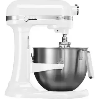 Esclusivo KitchenAid 5KSM7591X robot da cucina 500 W 6,9 L Acciaio inossidabile, Bianco