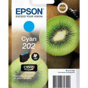 Offerta Lampo Epson Kiwi Singlepack Cyan 202 Claria Premium Ink