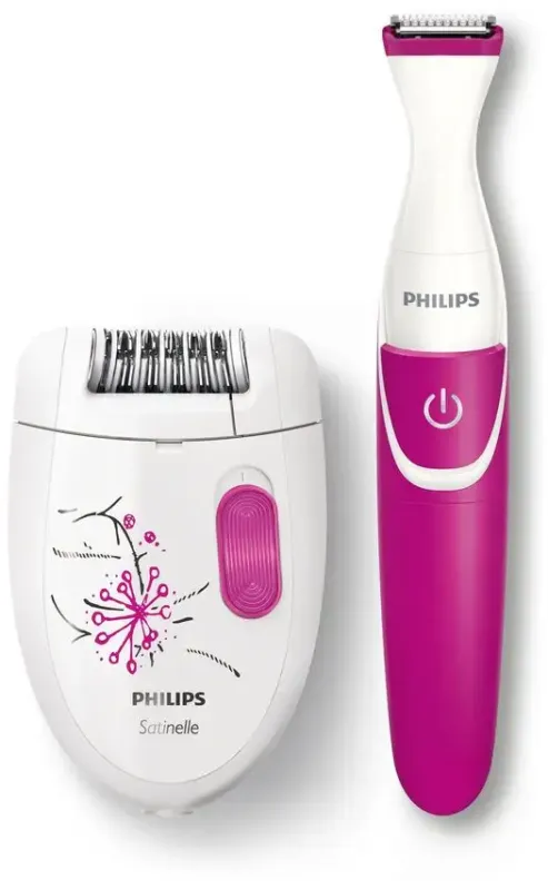 Ultime Pezzi Philips Satinelle Essential Epilatore, rifinitore zona bikini HP6548/01