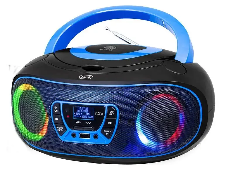 Prezzo Di Fabbrica Trevi CMP 583 DAB Digitale 2 W Nero, Blu