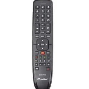 Spedito Oggi Meliconi FACILE TV.1 telecomando IR Wireless Pulsanti