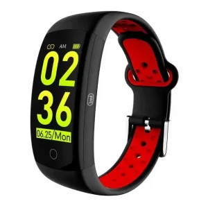 Promozione Trevi T-FIT 250 GPS LCD Braccialetto per rilevamento di attività 2,44 cm (0.96") IP68 Nero, Rosso