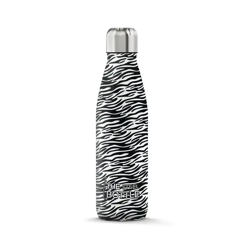 The Steel Bottle Art Series 4 - Zebra Economico