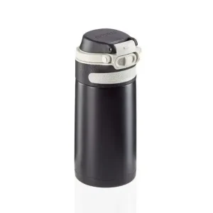 Reso Gratuito Leifheit 03243 tazza da viaggio 350 ml Nero Acciaio inossidabile