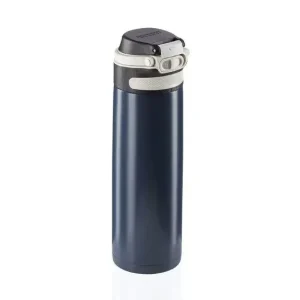 Leifheit 03275 tazza da viaggio 600 ml Nero, Blu Acciaio inossidabile Affare