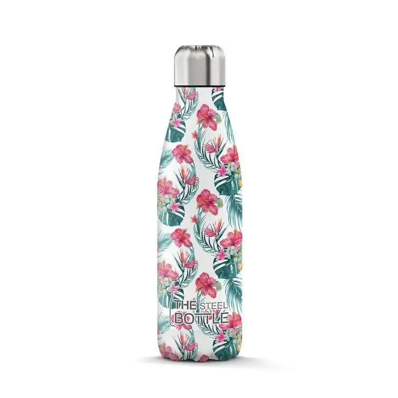 Saldi The Steel Bottle Art Series 6 - Exotic Flowers