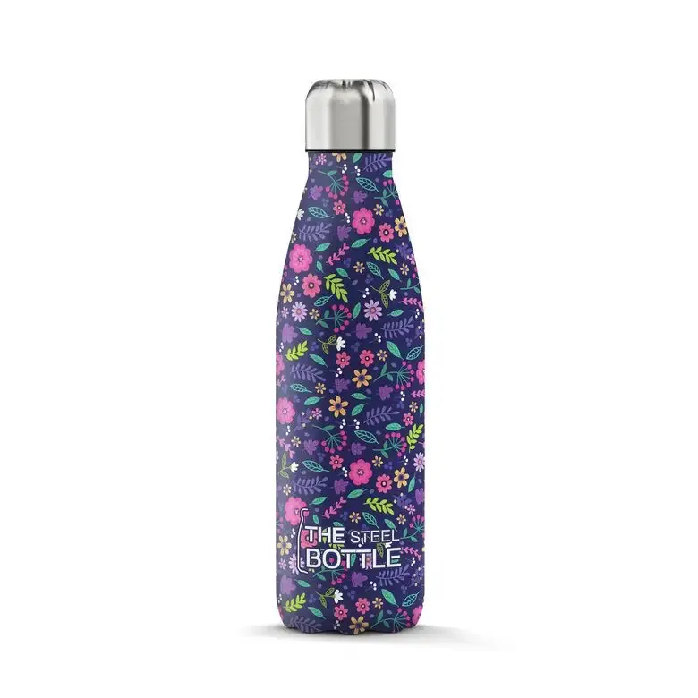 The Steel Bottle Art Series 5 - Cartoon Flowers A Buon Prezzo