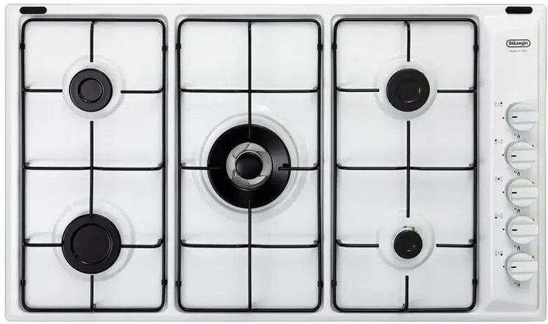De’Longhi BL 59 DD piano cottura Bianco Da incasso 90 cm Gas 5 Fornello(i) Non Perdere