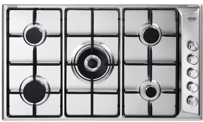De’Longhi DLI 59 DD piano cottura Acciaio inossidabile Da incasso 90 cm Gas 5 Fornello(i) Quantità Limitata