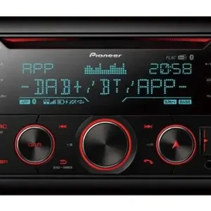 Pioneer FH-S820DAB Radio per auto Ricevitore multimediale Nero 200 W Bluetooth Saldi