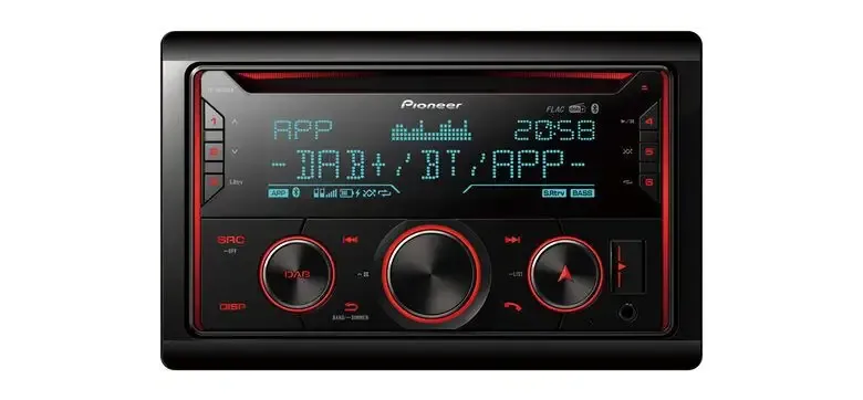 Pioneer FH-S820DAB Radio per auto Ricevitore multimediale Nero 200 W Bluetooth Saldi