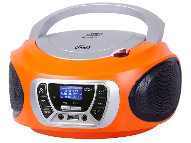 Trevi CMP 510 DAB Digitale Arancione Ordina Subito