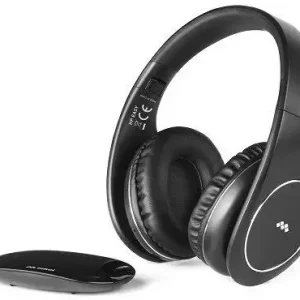 Meliconi HP Easy Wireless Cuffie A Padiglione MUSICA Nero Novità