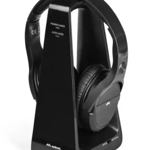 Meliconi HP Digital Wireless Cuffie A Padiglione MUSICA Nero Subito Disponibile