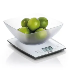 Offerta Speciale Laica KS1313 bilancia da cucina Trasparente, Bianco Superficie piana Rettangolo Bilancia da cucina elettronica