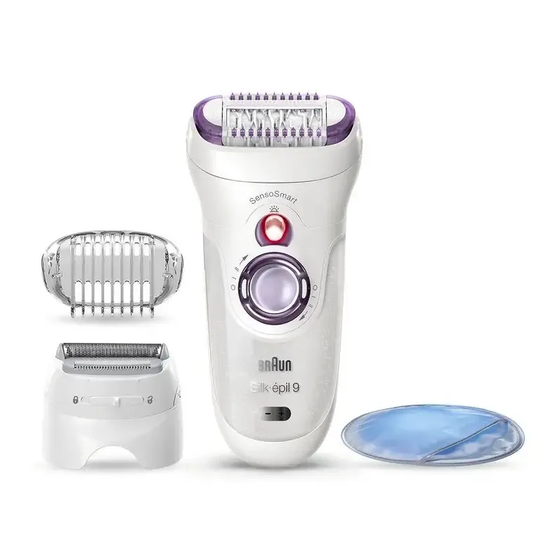 Braun Silk-épil 9 9-710, Epilatore Elettrico Donna Bianco/Viola Per Una Rimozione Duratura Dei Peli Compra Adesso