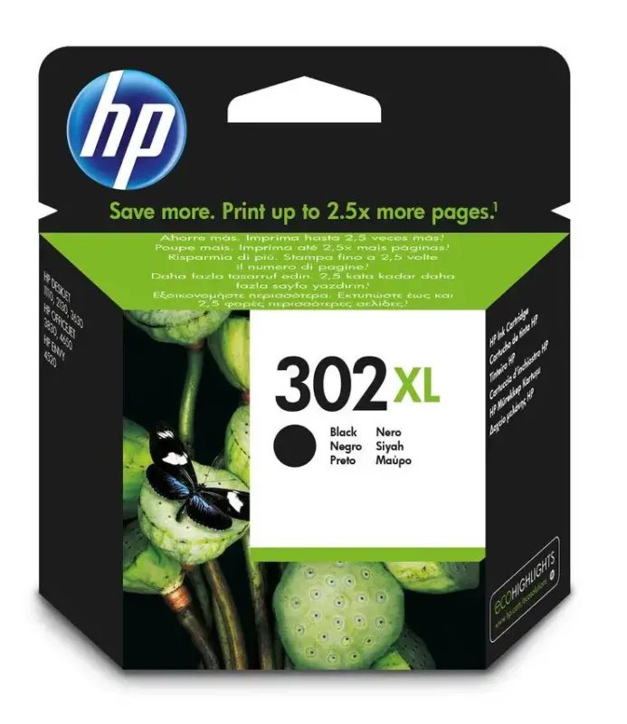 HP Cartuccia originale inchiostro nero ad alta capacità 302XL Super Prezzo