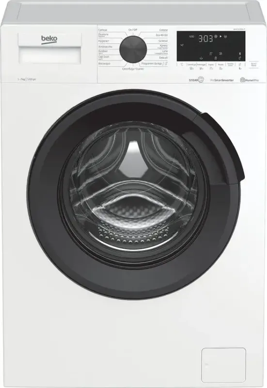 Beko Lavatrice a Vapore WUX71236AI-IT, 7 kg, 1200 giri/min Prezzo Basso