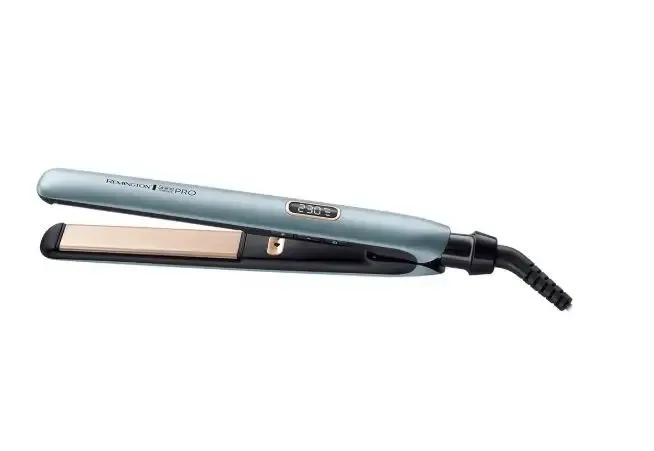 Remington S9300 Piastra per capelli Caldo Nero, Blu 54 W 3 m Professionale