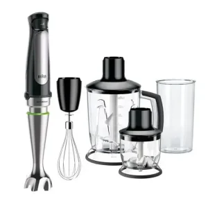Offerta Braun MultiQuick 7 MQ 7045X 1,25 L Frullatore ad immersione 1000 W Nero, Acciaio inossidabile