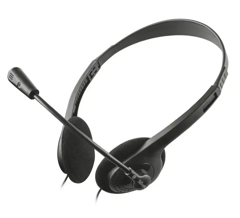 Trust Chat Headset Auricolare Cablato A Padiglione Musica e Chiamate Nero Economico