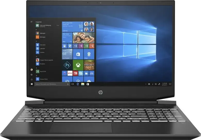 HP Pavilion Gaming 15-ec0021nl Computer portatile 39,6 cm (15.6") Full HD AMD Ryzen 7 8 GB DDR4-SDRAM 512 GB SSD NVIDIA® GeForce® GTX 1650 Wi-Fi 5 (802.11ac) Windows 10 Home Nero Scelto Dai Clienti