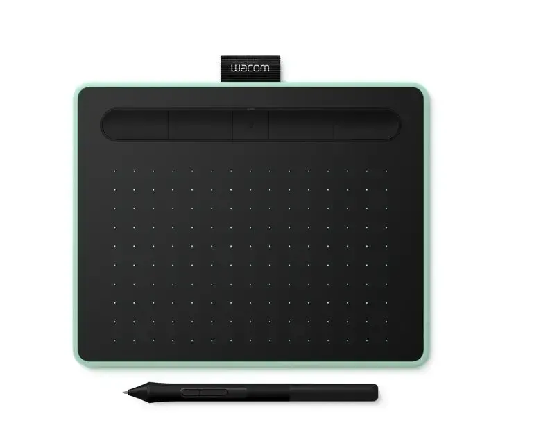 Wacom Intuos S Bluetooth tavoletta grafica Verde, Nero 2540 lpi (linee per pollice) 152 x 95 mm USB/Bluetooth Nuova Collezione