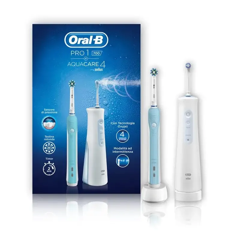 Affare Braun Oral-B Aquacare 4 Pro-Expert + Oral-B Pro 1 700 idropulsore