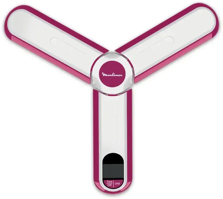 Spedito Oggi Moulinex INGENIO Rosa, Bianco Bilancia da cucina elettronica