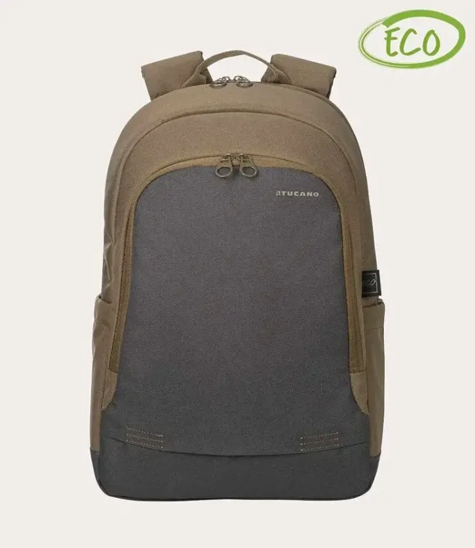 Tucano Bico borsa per notebook 40,6 cm (16") Zaino Nero, Verde Promo Stagionale