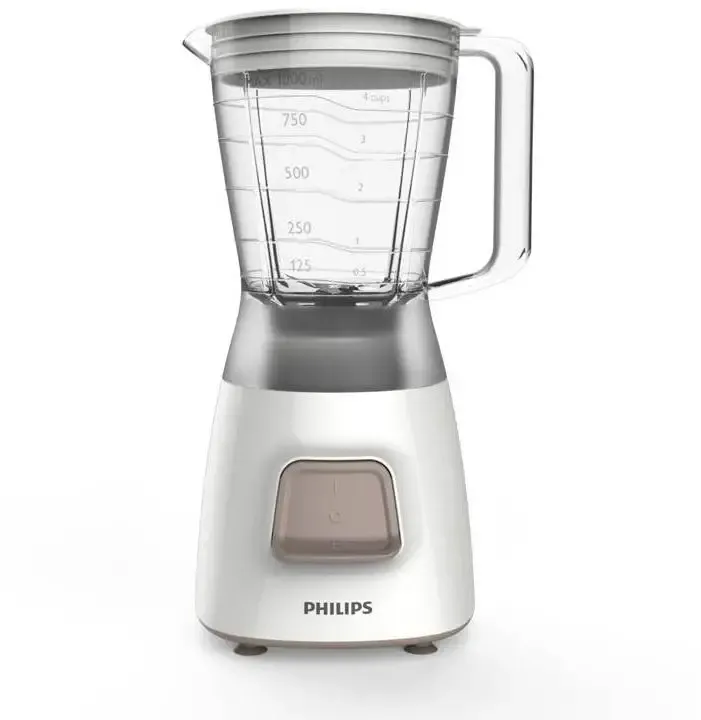 Philips Daily Collection Frullatore da 450 W con recipiente in plastica da 1,25 l Scelto Dai Clienti