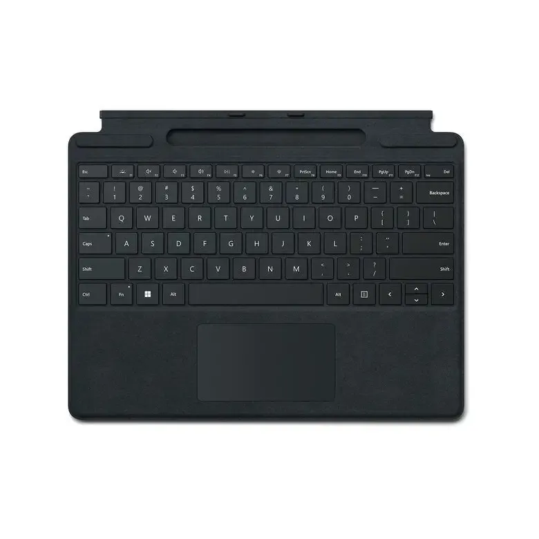 Reso Gratuito Microsoft Surface Pro Signature Keyboard QWERTY Italiano Microsoft Cover port Nero