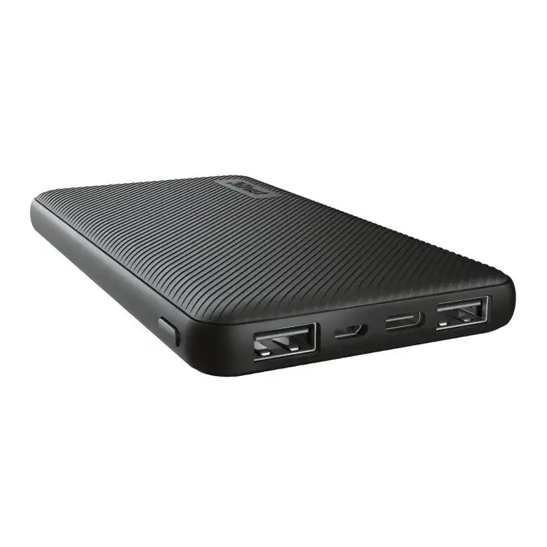 Spedito Oggi Trust Primo batteria portatile Ioni di Litio 10000 mAh Nero