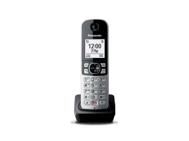 Promozione Panasonic KX-TGA685EXB telefono Telefono DECT Identificatore di chiamata Nero