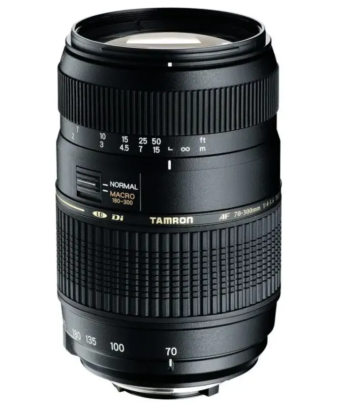 Promozione Tamron AF 70-300mm F/4-5.6 Di LD MACRO 1 2 SLR Obiettivo tele-zoom Nero