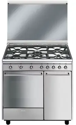 Quantità Limitata Smeg CX91GVE cucina Piano cottura Gas Acciaio inossidabile B