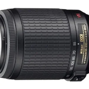 Nikon AF-S DX VR Zoom-Nikkor 55-200mm f/4-5.6G IF-ED SLR Teleobiettivo Nero Prezzo Basso