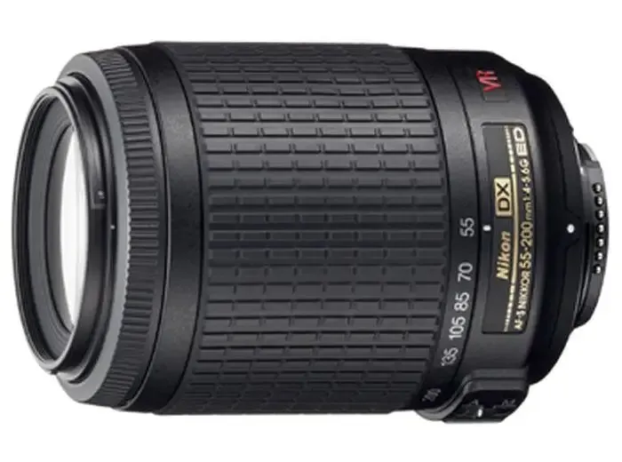 Nikon AF-S DX VR Zoom-Nikkor 55-200mm f/4-5.6G IF-ED SLR Teleobiettivo Nero Prezzo Basso