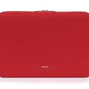 Pagamento Sicuro Tucano 16.4 Colore Sleeve borsa per notebook 41,7 cm (16.4") Custodia a tasca Rosso