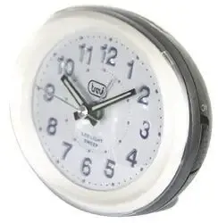 Nuova Collezione Trevi SL 3052 Orologio da tavolo in quarzo Ovale Nero, Bianco
