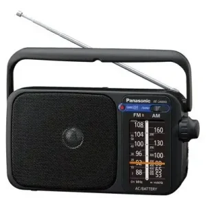 Panasonic RF-2400D Portatile Analogico Nero Professionale