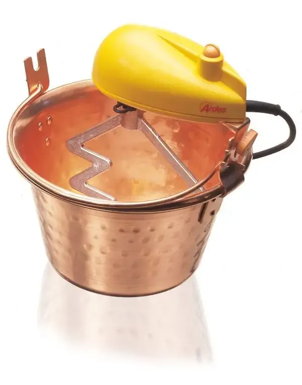 Reso Gratuito Ardes 2480 macchina per polenta 28 cm Rame