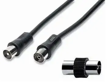 nuovaVideosuono 9/28 cavo coassiale 2 m Nero Esclusivo