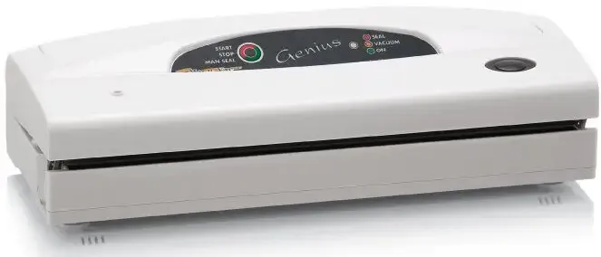 Ultima Occasione Magic Vac Genius Kit macchina per sottovuoto 800 mbar Bianco