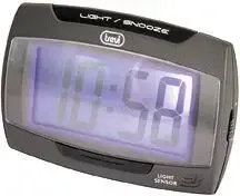 Reso Gratuito Trevi SLD 3065 Orologio da tavolo digitale Rettangolare Nero