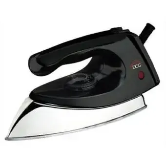 DCG Eltronic DB2279 ferro da stiro Ferro a secco Alluminio 1200 W Nero, Argento Scelto Dai Clienti